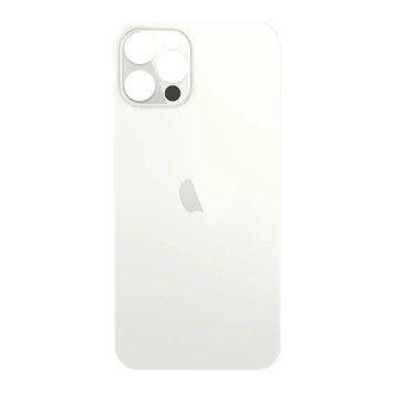 Задня кришка корпусу iPhone 12 Pro White (великий виріз під камеру), Original (China) 519552 фото