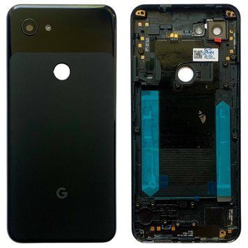 Задняя крышка Google Pixel 3A black (со стеклом камеры) 10691 фото