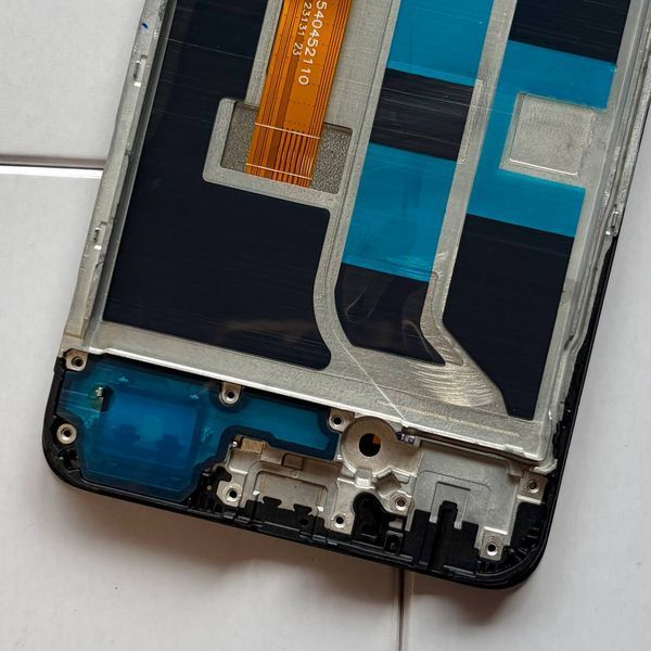 Дисплей для Realme C67 5G с черным тачскрином и корпусной рамкой, Original Self Welded 108270 фото