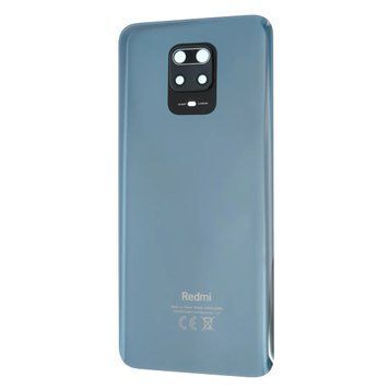 Задня кришка Xiaomi Redmi Note 9 Pro gray (зі склом камери) 0712371 фото