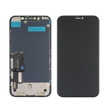 Дисплей для Apple iPhone XR з чорним тачскрином Original (переклеєне скло) 47136 фото