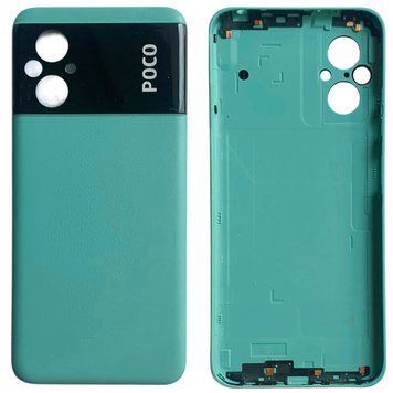 Задня кришка Xiaomi Poco M5 green (без скла камери) 0712330 фото