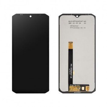 Дисплей для Doogee S98 с черным тачскрином, Original (PRC) 125682_1 фото