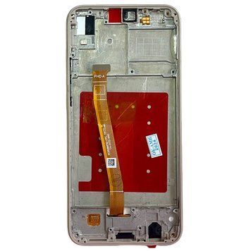Дисплей для Huawei P20 Lite | Nova 3e (ANE-LX1 | ANE-L21) с черным тачскрином и золотой корпусной рамкой, Original (PRC) 262861 фото