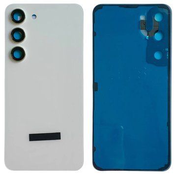 Задняя крышка Samsung S911 Galaxy S23 white (со стеклом камеры) 1071200323 фото