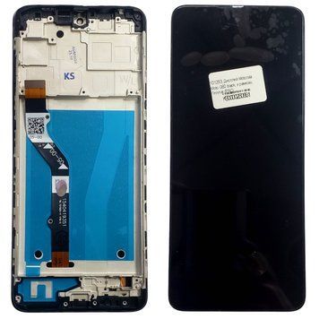 Дисплей для Motorola Moto G60 с черным тачскрином и корпусной рамкой, Original (PRC) 101293 фото