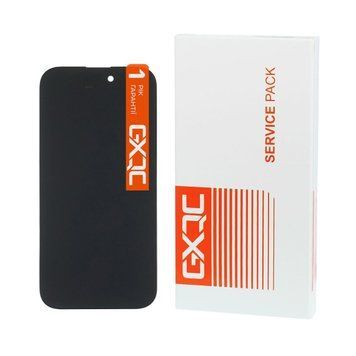 Дисплей для iPhone 16 з чорним тачскрином 60Hz (без помилки) GXQC-Super OLED SOFT Service Pack 51620 фото