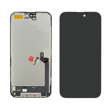Дисплей для iPhone 16 Plus з чорним тачскріном, DD Hard OLED (move IC) 107346 фото