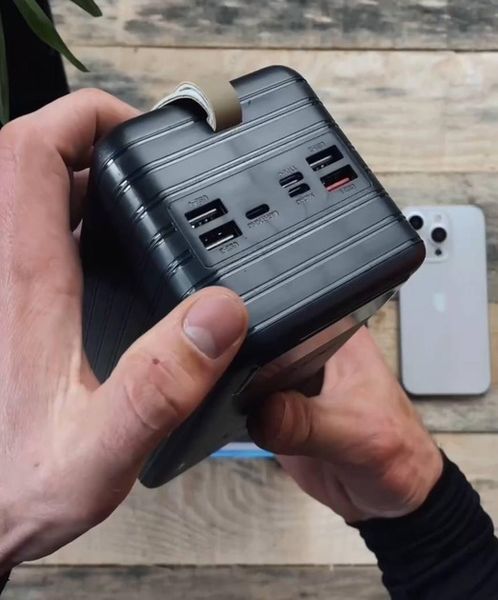 Power Bank Tornado PB08 80000mAh PD | QC 22.5W 4USB + USB-C black 1700219 фото