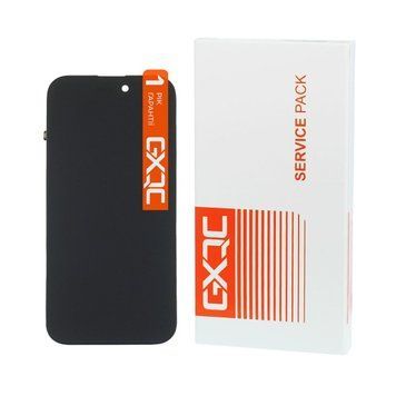 Дисплей для iPhone 16 з чорним тачскрином 60Hz GXQC-Super OLED SOFT Service Pack 51613 фото