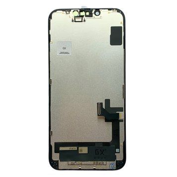 Дисплей для iPhone 14 с черным тачскрином, GX OLED HARD 648109 фото