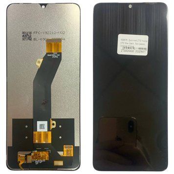 Дисплей для ZTE Nubia V70 Max с черным тачскрином, Original 156676 фото
