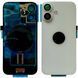 Задня кришка корпусу iPhone 16 White (зі склом камери, MagSafe, NFC), Original (China) 561048 фото 1