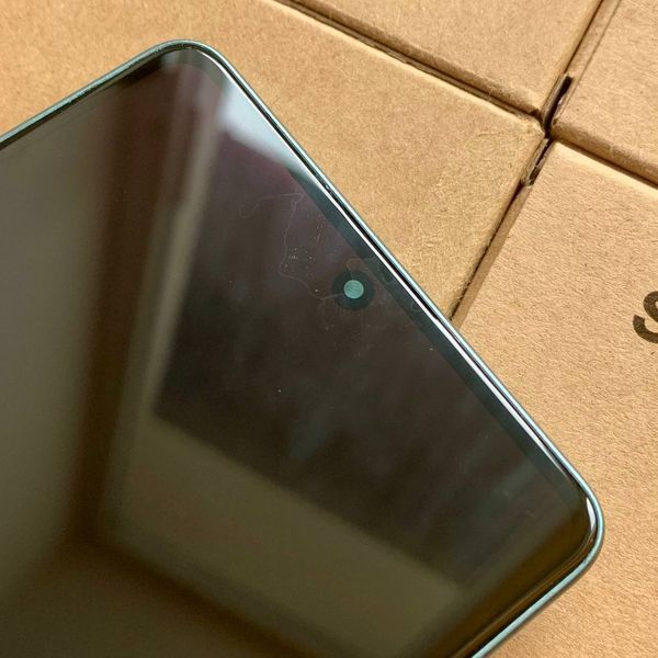 Дисплей для Xiaomi Poco M6 Pro 4G (23117RA68G, 2312FPCA6G) с черным тачскрином и зеленой корпусной рамкой, OLED 9860757_2 фото