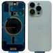 Задняя крышка корпуса iPhone 16 Pro White (со стеклом камеры, MagSafe), Original (China) 561067 фото 1