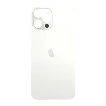 Задня кришка корпусу iPhone 12 Pro Max White (великий виріз під камеру), Original (China) 519542 фото