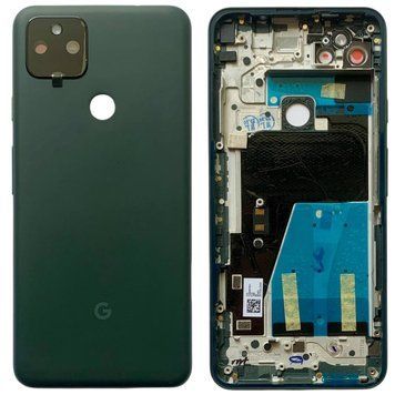 Задняя крышка Google Pixel 5A black (со стеклом камеры) 10696 фото