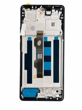 Дисплей для Xiaomi Poco M6 Pro 4G (23117RA68G, 2312FPCA6G) з чорним тачскріном та корпусною рамкою, INCELL 12010_2 фото