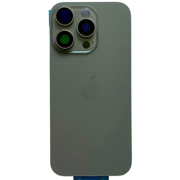 Задняя крышка корпуса iPhone 16 Pro Gray (со стеклом камеры, MagSafe), Original (China) 561066 фото