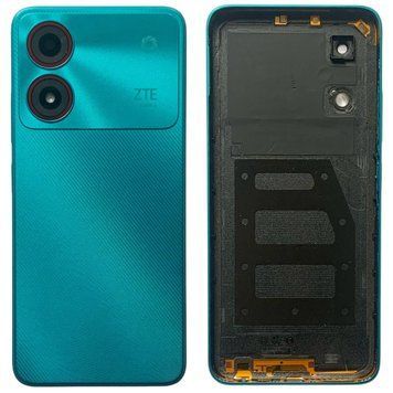 Задняя крышка ZTE Blade A34 green (со стеклом камеры) 097636 фото