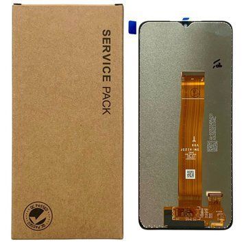 Дисплей для Samsung A125F Galaxy A12 2020 black (A125F V04) с черным тачскрином, Original 1405402 фото