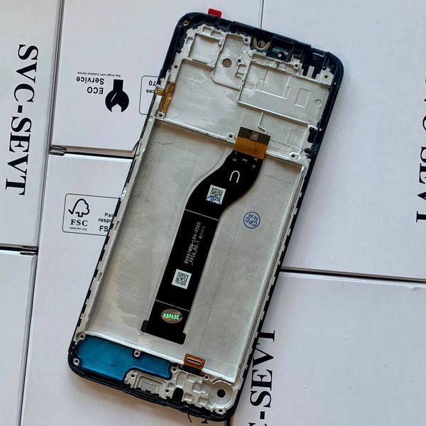 Дисплей для Xiaomi Redmi 13C 5G (23124RN87G, 23124RN87I, 23124RN87C) з чорним тачскріном та корпусною рамкою, Original (China) 9860797_2 фото