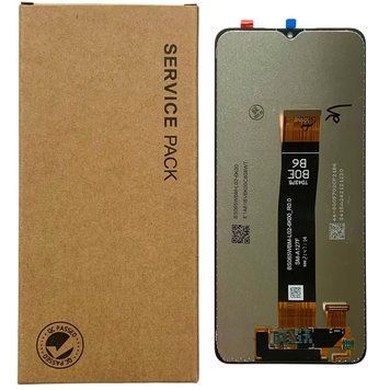 Дисплей для Samsung A127 Galaxy A12 2021 black (BV065WBM-L0A-8K02_R0.0) с черным тачскрином, Original 1120011 фото