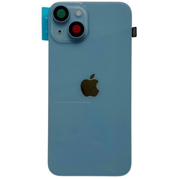 Задняя крышка корпуса iPhone 14 Blue (со стеклом камеры, MagSafe, NFC), Original (China) 648155 фото