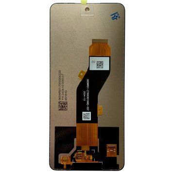 Дисплей для ZTE Blade A75 4G с черным тачскрином, Original 156673 фото