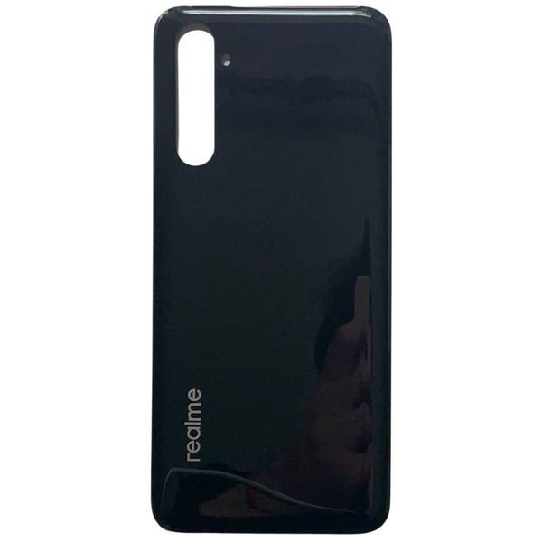 Задняя крышка Realme 6 black (без стекла камеры) 10711 фото