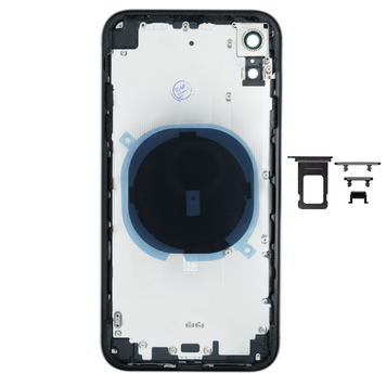 Корпус для iPhone XR Black в сборе с держателем SIM и кнопками, USA 1408553 фото