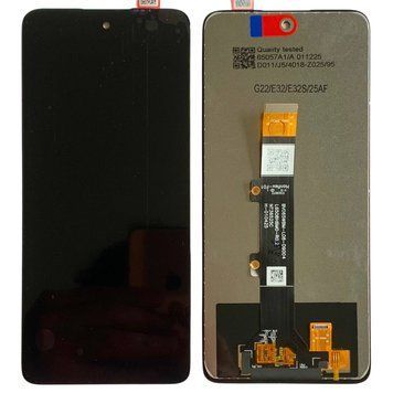 Дисплей для Motorola Moto G22 | Moto E32 | Moto E32S с черным тачскрином, Original 40033 фото
