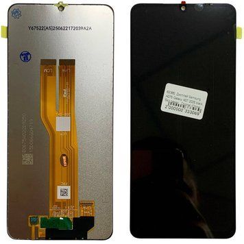 Дисплей для Samsung A075 Galaxy A07 2025 с черным тачскрином, Original 83385 фото