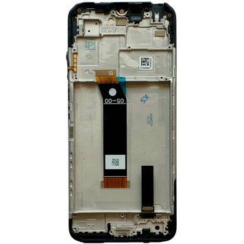 Дисплей для Xiaomi Poco M5 (22071219CG) з чорним тачскріном та корпусною рамкою, Original (PRC) 958906_2 фото