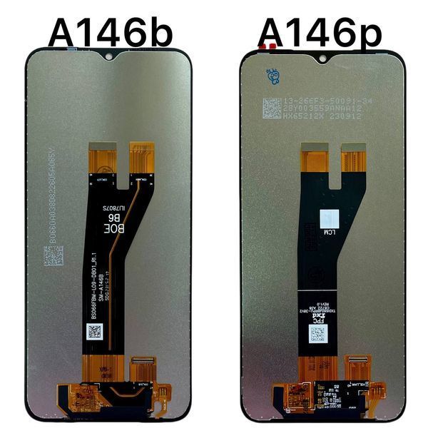 Дисплей для Samsung A146B Galaxy A14 5G 2023 (A146B A14 5G V04) з чорним тачскріном, Original (China) 1405331 фото
