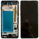 Дисплей для Samsung G973 Galaxy S10 з чорним тачскріном та корпусною рамкою, IPS (дисплей не заокруглений) 248839 фото 1