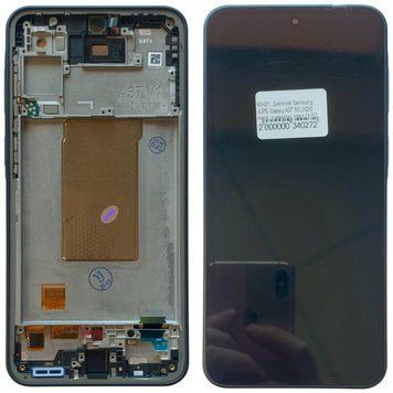 Дисплей для Samsung A376 Galaxy A37 5G 2026 с черным тачскрином и корпусной рамкой, Hard OLED 107259 фото