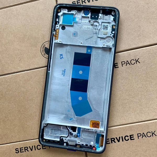 Дисплей для Xiaomi Redmi Note 13 4G з чорним тачскріном та корпусною рамкою, OLED 9860734 фото