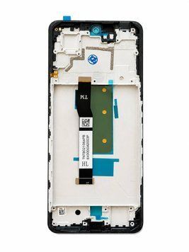 Дисплей для Xiaomi Redmi Note 11T Pro Plus (22041216UC) з чорним тачскріном і корпусною рамкою, Original Self Welded 108189_3 фото
