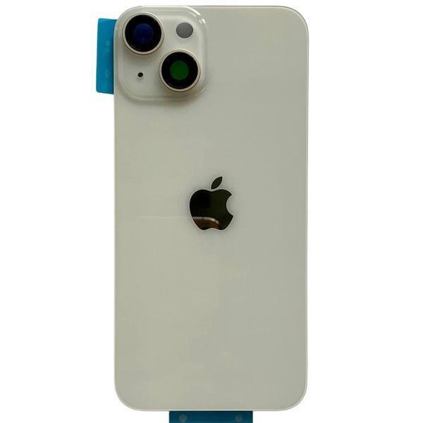 Задняя крышка корпуса iPhone 14 White (со стеклом камеры, MagSafe), Original (China) 648176 фото
