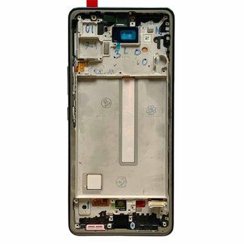 Дисплей для Samsung A536 Galaxy A53 5G с черным тачскрином и корпусной рамкой, Original 1120045 фото