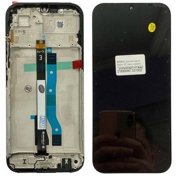 Дисплей для Xiaomi Poco C85 5G (25078PC3EE) с черным тачскрином и корпусной рамкой, Original (Европейская версия) 9860843_4 фото
