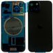 Задняя крышка корпуса iPhone 15 Black (со стеклом камеры, MagSafe), Original (China) 648159 фото 1