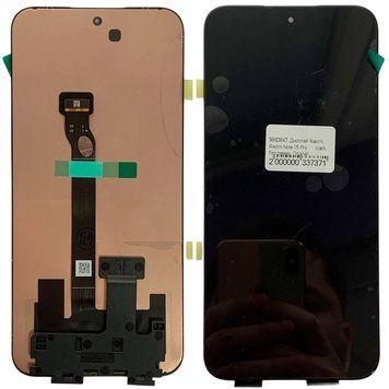 Дисплей для Xiaomi Redmi Note 15 Pro 4G (25100RA69G) с черным тачскрином, Original 9860847 фото