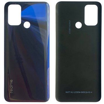 Задня кришка Realme 7i China black (без скла камери) 10728 фото
