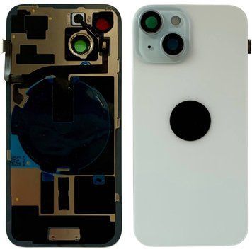 Задня кришка корпусу iPhone 15 Blue (зі склом камери, MagSafe, NFC), Original (China) 648160 фото