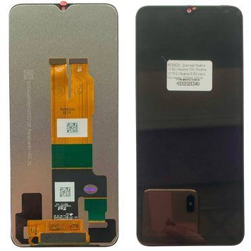 Дисплей для Realme V20 с черным тачскрином, Original (China) 8500830_3 фото