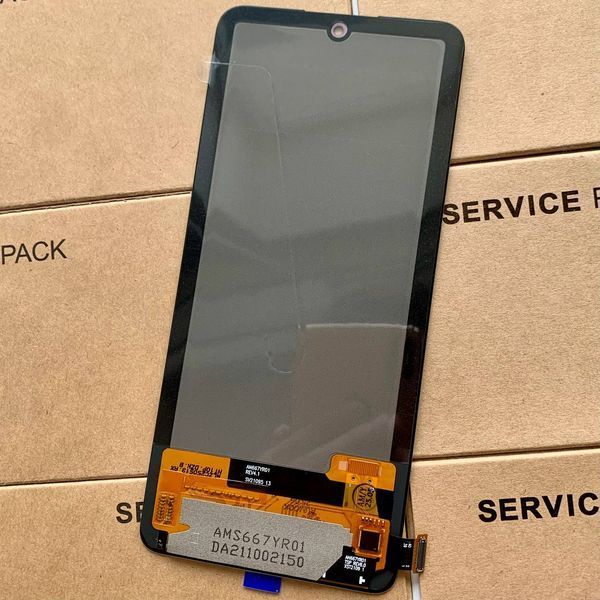 Дисплей для Xiaomi Redmi Note 10 Pro (M2101K6G, M2101K6R) з чорним тачскріном, OLED 34505_1 фото