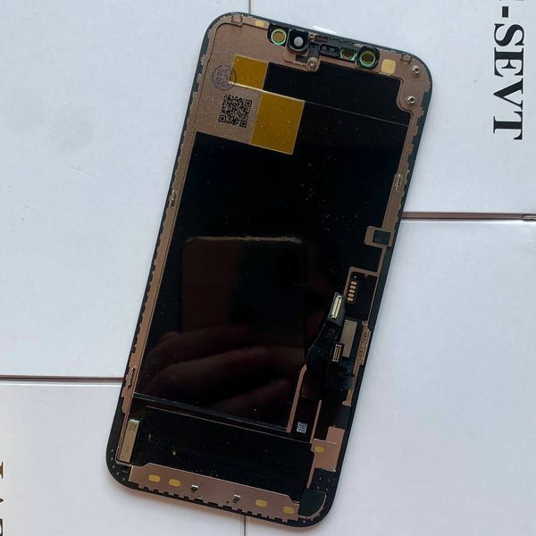 Дисплей для iPhone 12 | iPhone 12 Pro с черным тачскрином, CPG Hard OLED (без ошибки) 60546 фото