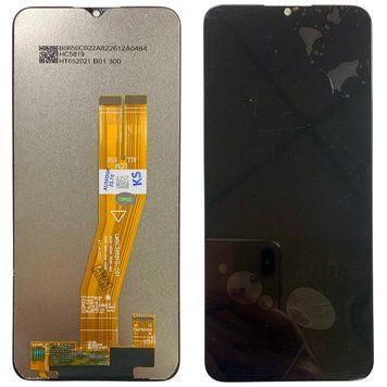 Дисплей для Samsung A035F Galaxy A03 (2022) (160,5x72 mm) с черным тачскрином, INCELL 39555_2 фото